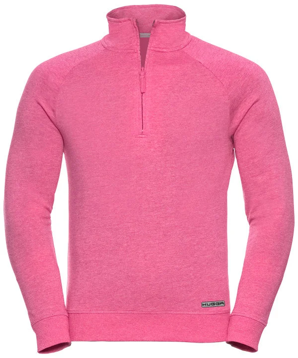 Discount Days 282JM Womens HD Slim Fit ¼ zip sweatshirt