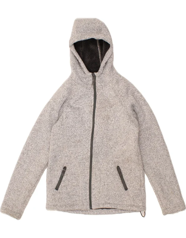 Super Savings MOUNTAIN WAREHOUSE Womens Zip Hoodie Sweater UK 14 Medium Grey Polyester Super Savings MOUNTAIN WAREHOUSE Womens Zip Hoodie Sweater UK 14 Medium Grey Polyester