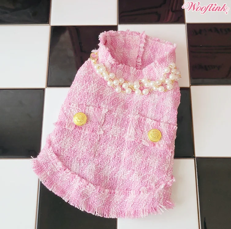 Deep Discounts Wooflink Tweed Jacket 2 - Pink