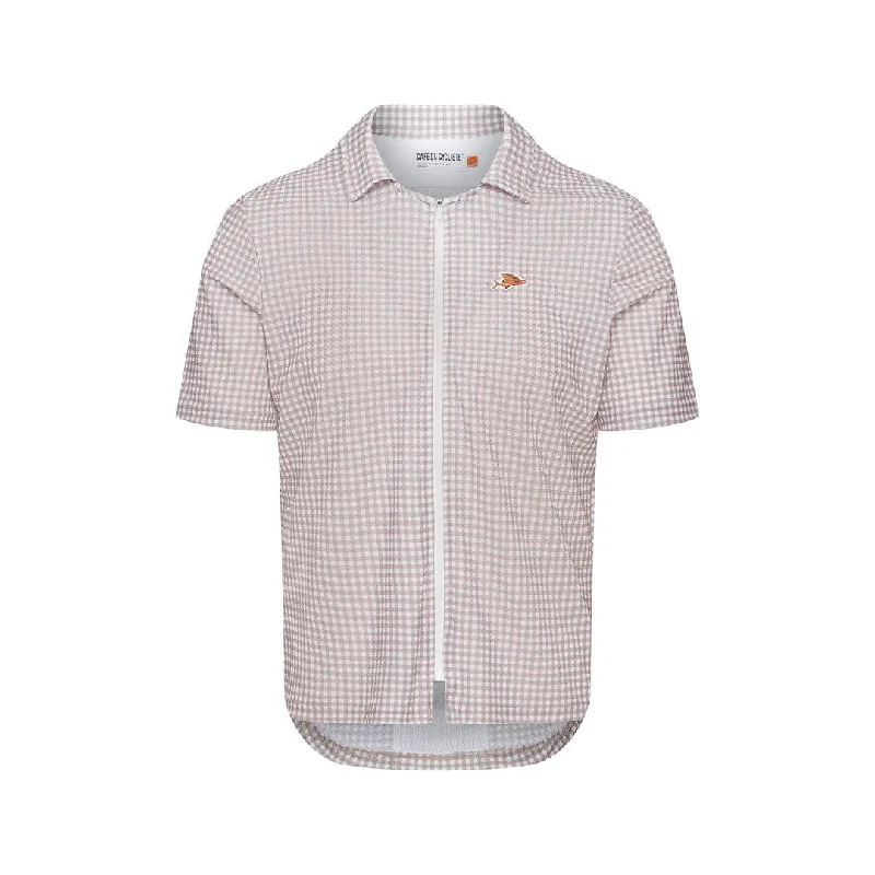 Oyster Grey Vichy