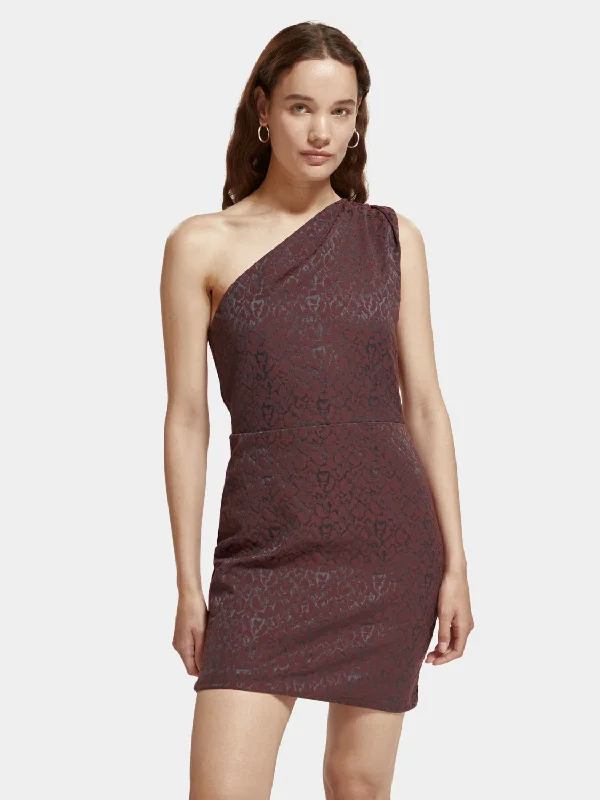 Final Sale One shoulder mini dress