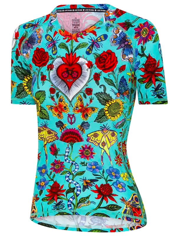 Mega Sale River Road Women's MTB Jersey Aqua
