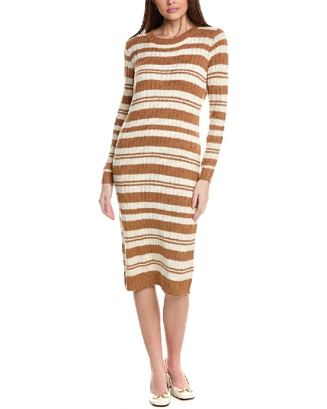 Fantastic Offers Line & Dot Duo Stripe Sweaterdress
