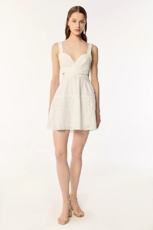 Discount Deals Mini Dress Coco - Natural White