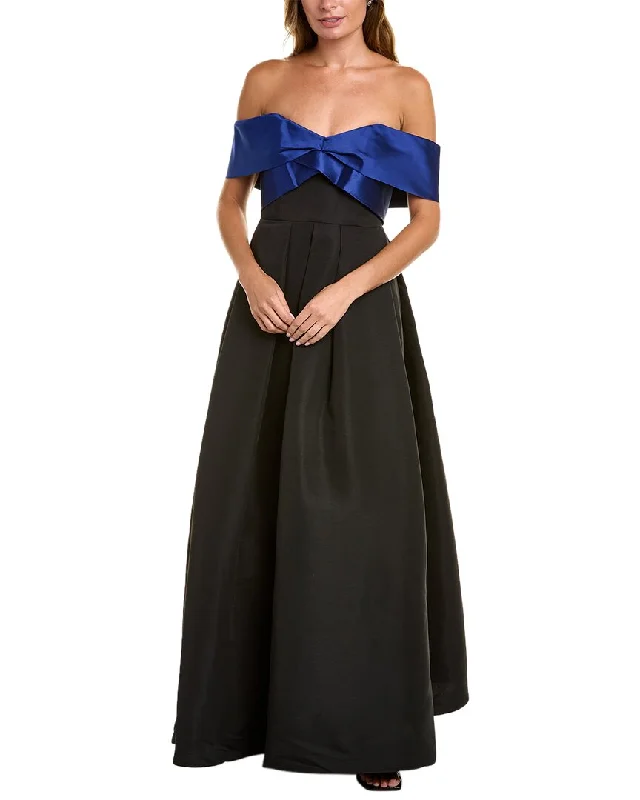 Today’s Special Sachin & Babi Kelli Silk-Blend Gown