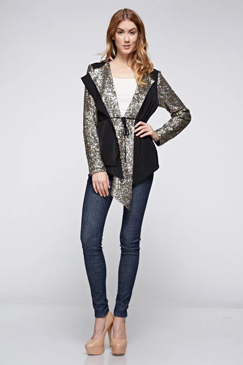 Online Specials Blazer With Sequins Detail