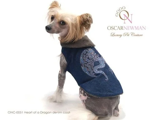 Sale Event Heart of a Dragon Denim Coat