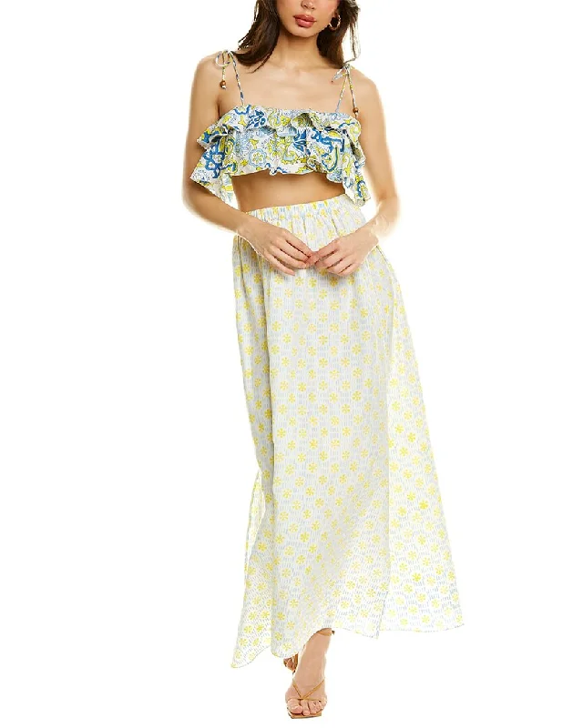 Incredible Offers Ash & Eden 2pc Sanya Maxi Dress