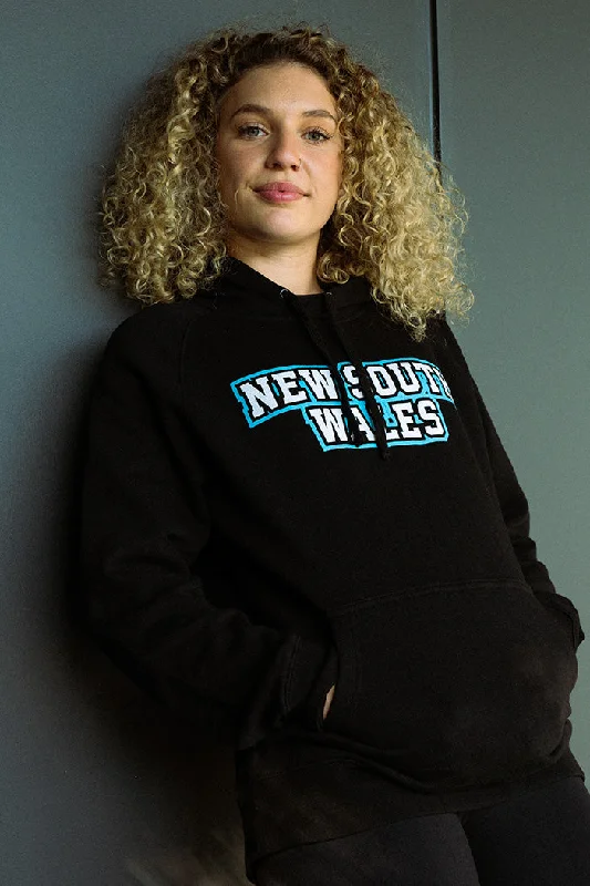Midnight Madness NSW Tribute Black Premium Cotton Blend Unisex Hoodie