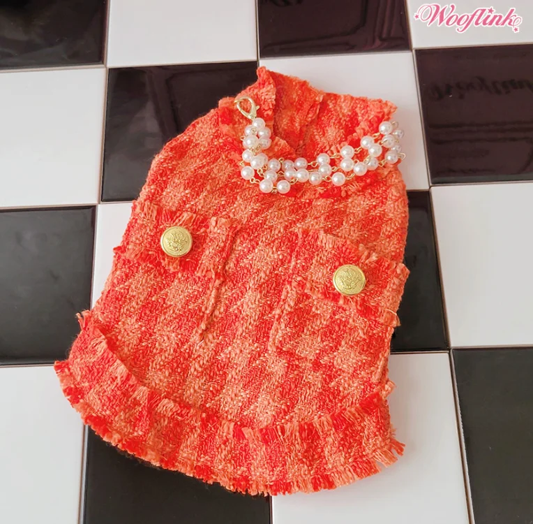 Get It Before It’s Gone Wooflink Tweed Jacket 2 - Orange
