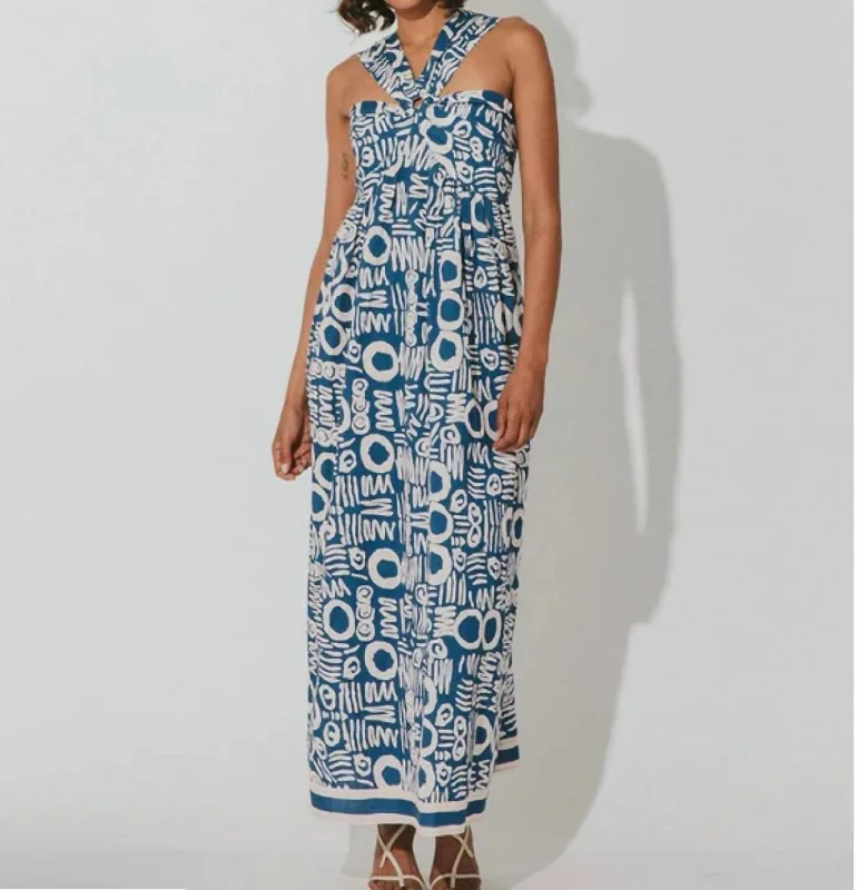 Flash Deals Zola Maxi Dress In Isla