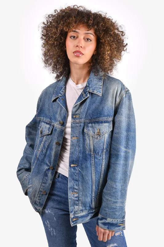 Big Discounts Gucci Denim 'Blind For Love' Jacket Size 46