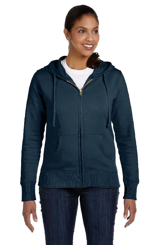 Lowest Price Econscious Womens Full Zip Hooded Sweatshirt Hoodie w/ Pockets - Pacific Blue Lowest Price Econscious Womens Full Zip Hooded Sweatshirt Hoodie w/ Pockets - Pacific Blue