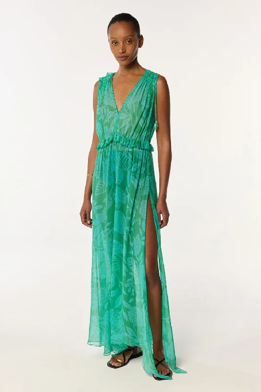 Unbeatable Prices Long Dress Ciao - Mint Macro Stelis