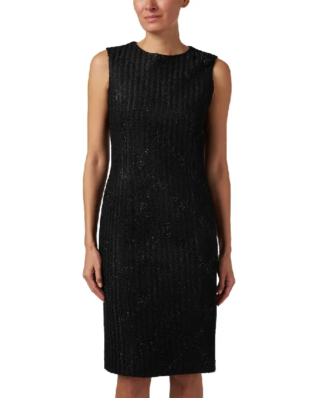Fantastic Offers Marc Cain Plaid Sheath Dress