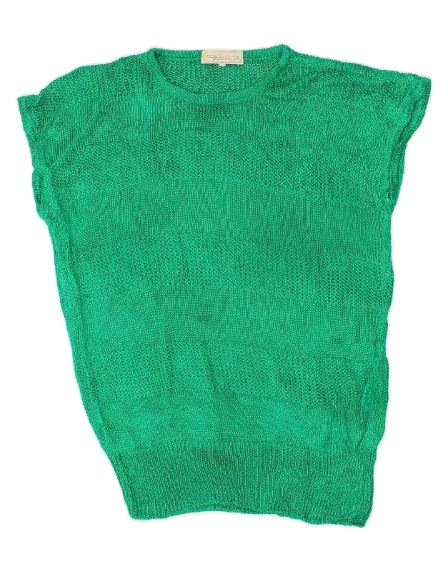Bargain Prices VINTAGE Womens Vest Tank Top IT 46 Large Green