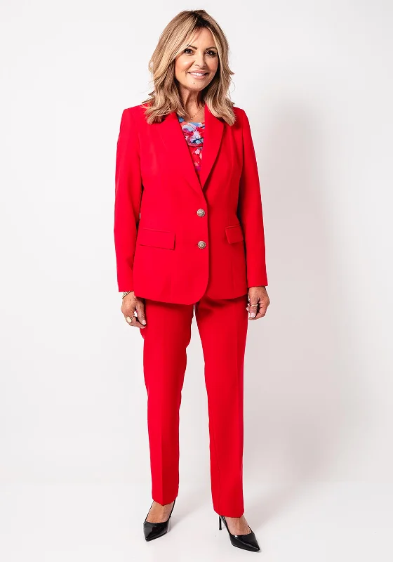 Price Fest Avalon Dolores Single Breasted Blazer, Coral