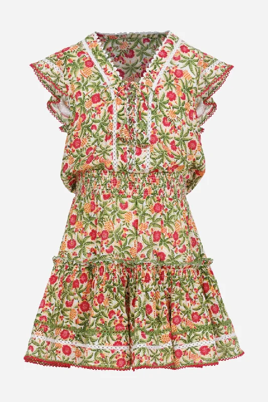 Grand Opening Sale Kids Mini Dress Anais - Pink Honolulu