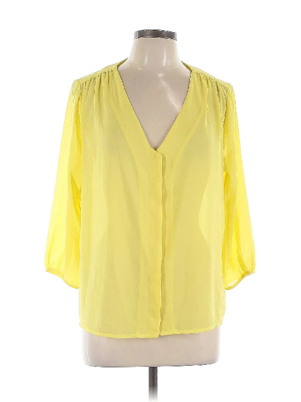 Act Now 3/4 Sleeve Blouse