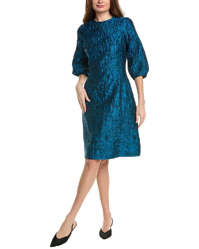 Exclusive Offers Teri Jon by Rickie Freeman Jacquard Sheath Dress