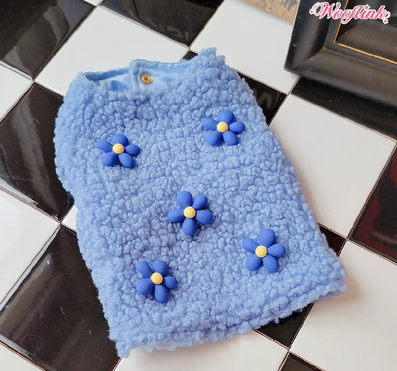 Lowest Price Wooflink Vivid Winter Coat in Blue