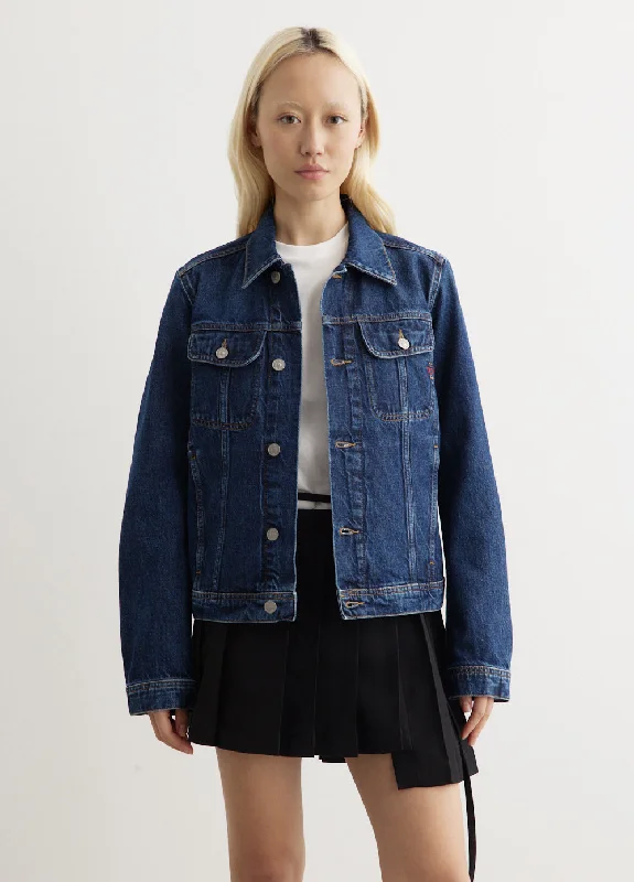 New Markdowns De-Bonny Giacca Fitted Denim Jacket