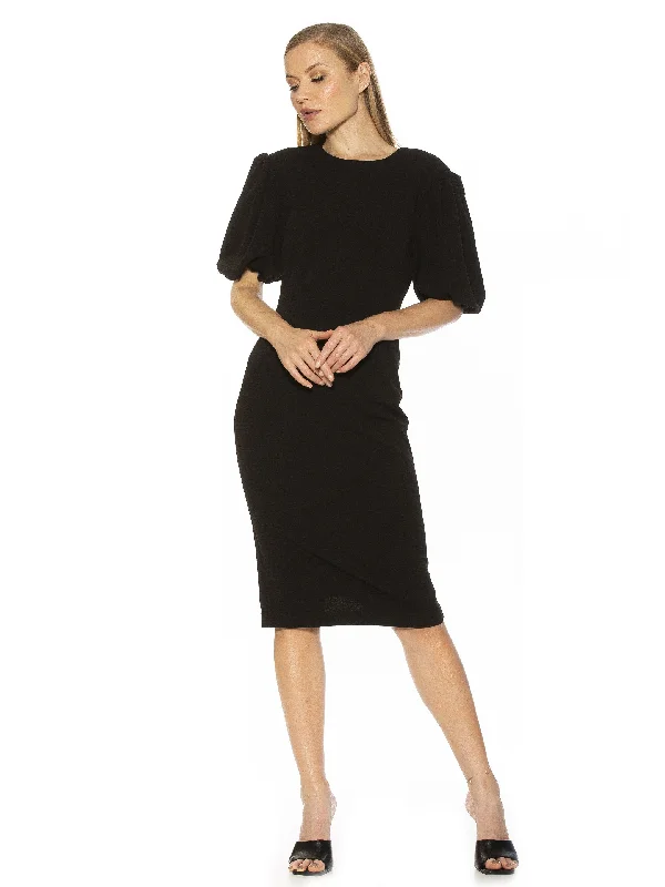 Inventory Reduction Nova Bubble Sleeve Dress