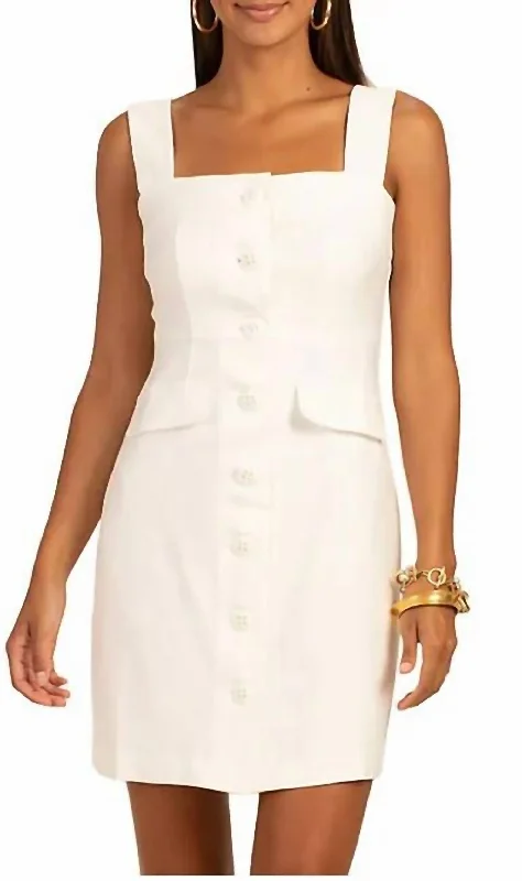 Special Savings Jeni Dress In Whitewash
