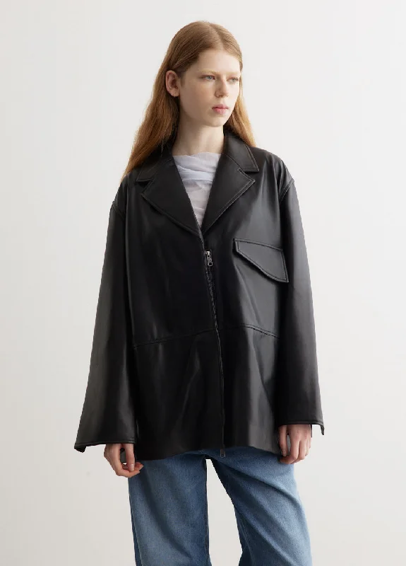 Grand Opening Sale Charli Leather Jacket