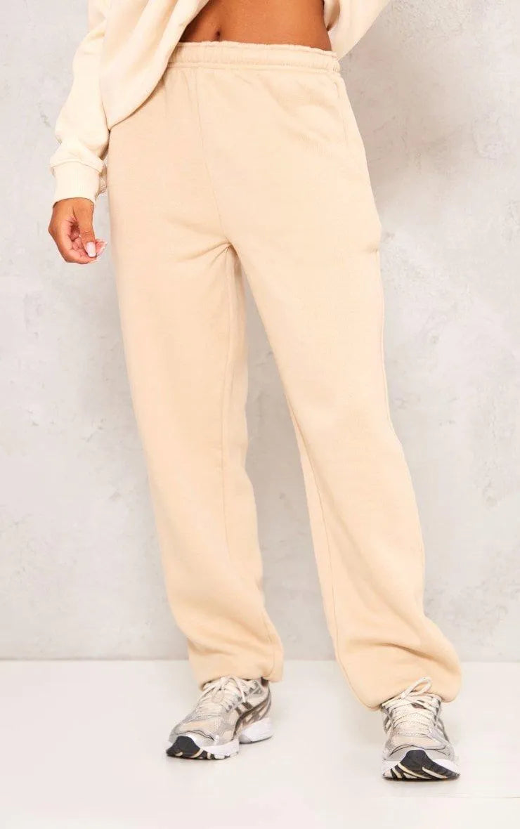 Bonus Savings Sand Sweat Cuffed High Waist Joggers