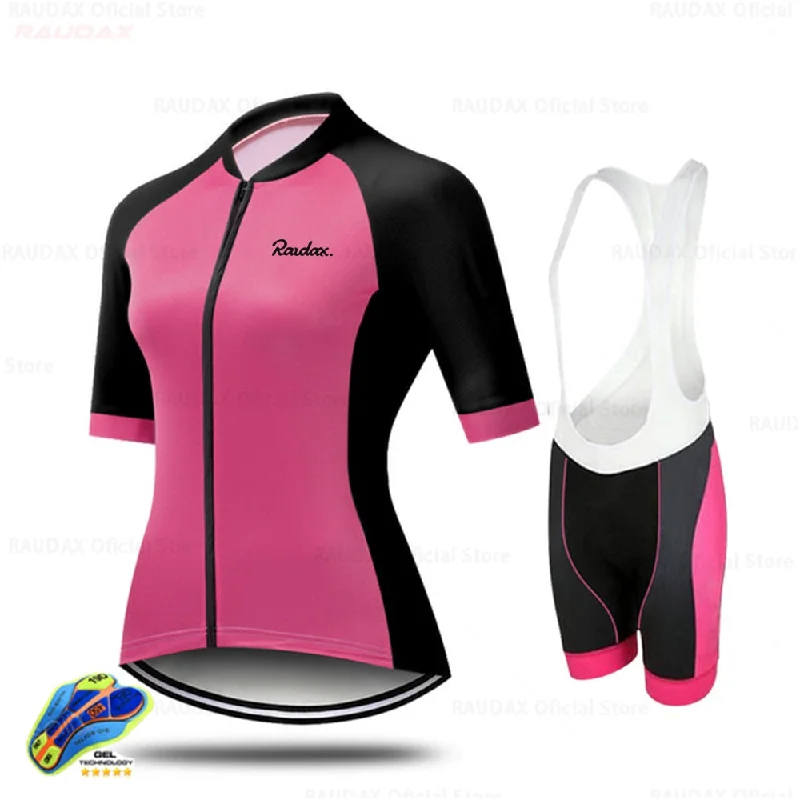 Final Markdown Raudax Women MTB Cycling Jersey Sets (10 Variants)