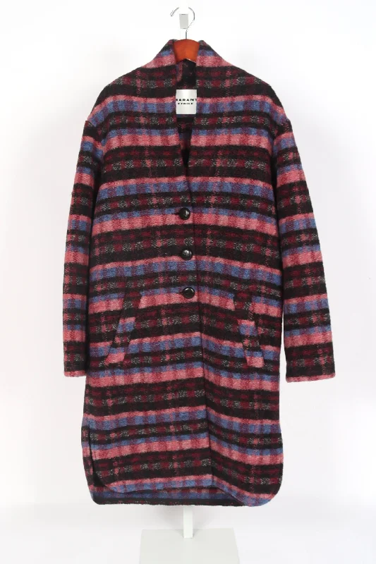 Value Deals Gabriel Coat - Pink/Plum