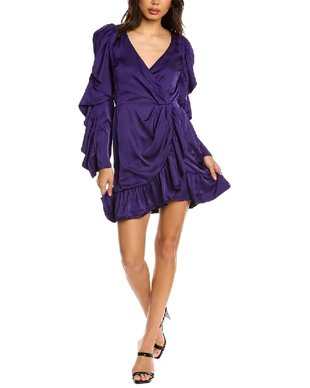 Overstock AMUR Charmeuse Mini Dress