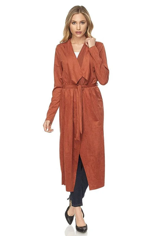 Major Savings Suede Duster