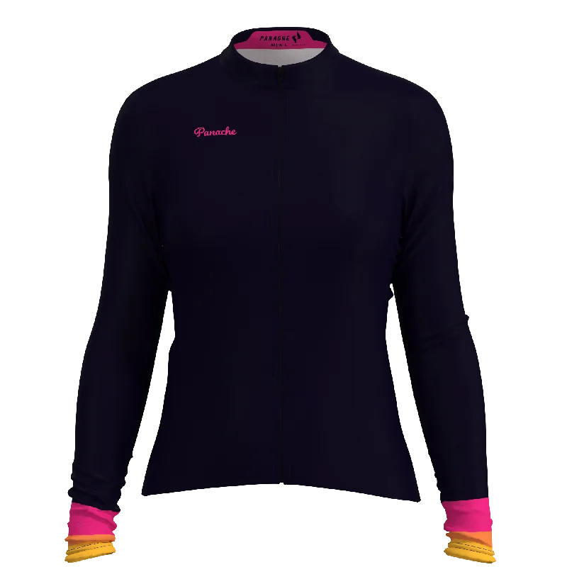 Savings Event W's Speed Air LS Jersey - Midnight Oil