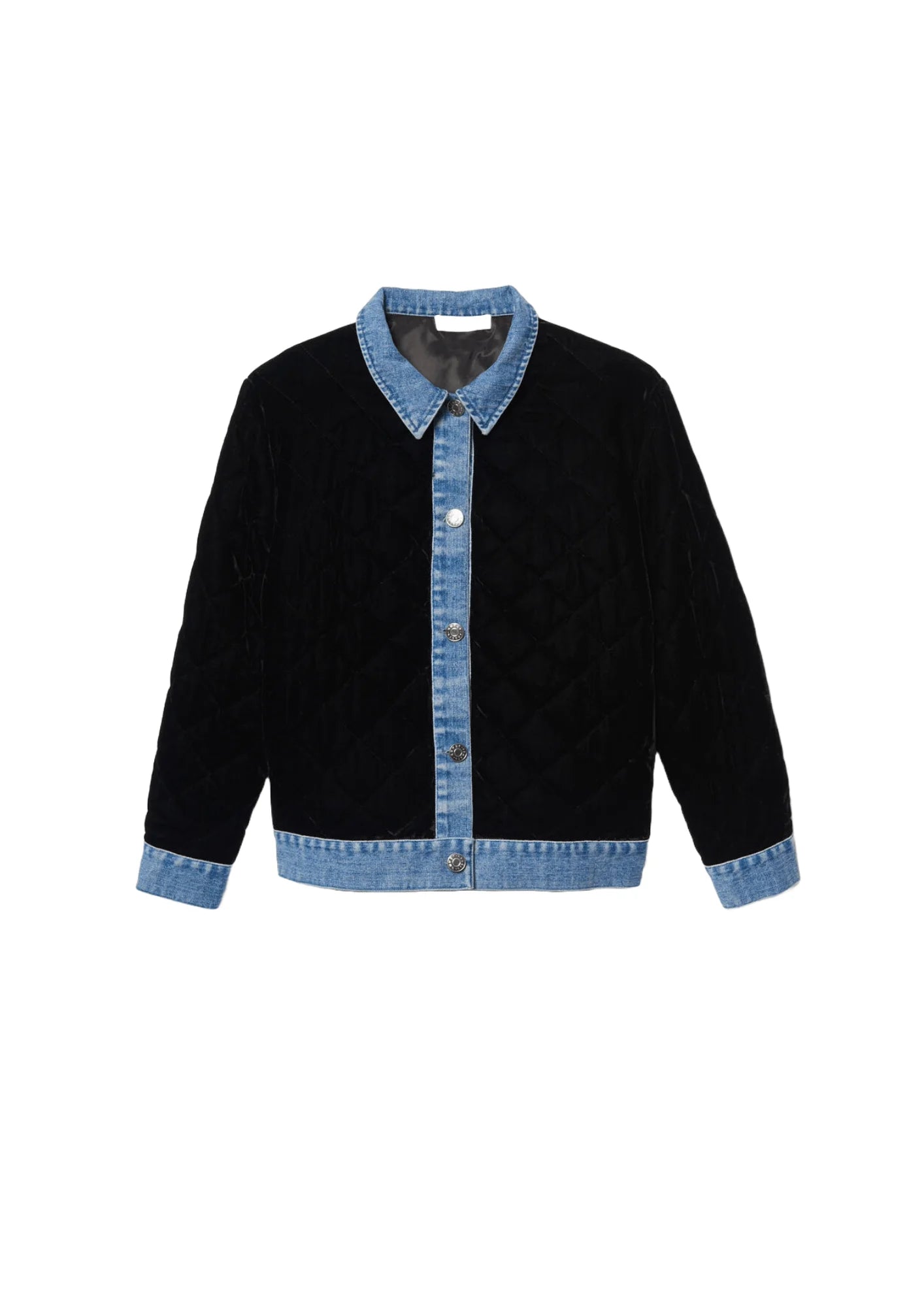 Today’s Deal BLACK QUILTED VELVET JACKET