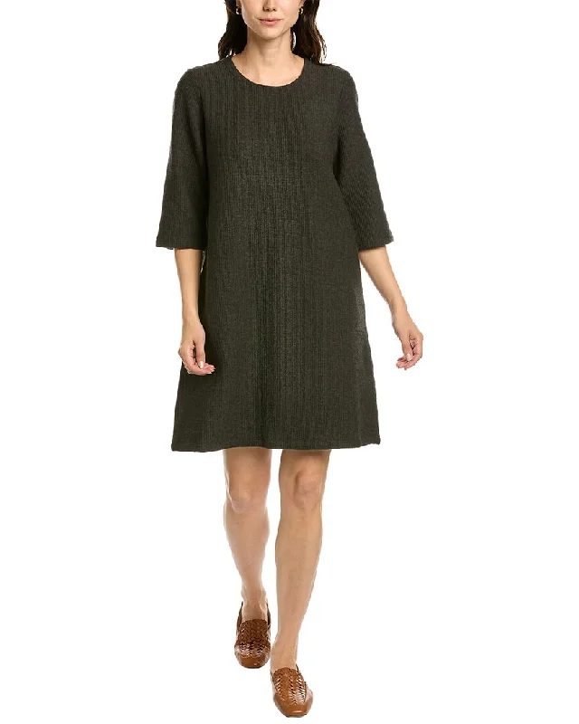 Major Savings EILEEN FISHER 3/4-Sleeve Dress