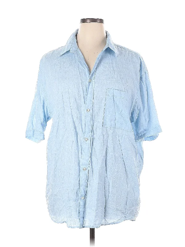 Deal Dash 3/4 Sleeve Button Down Shirt
