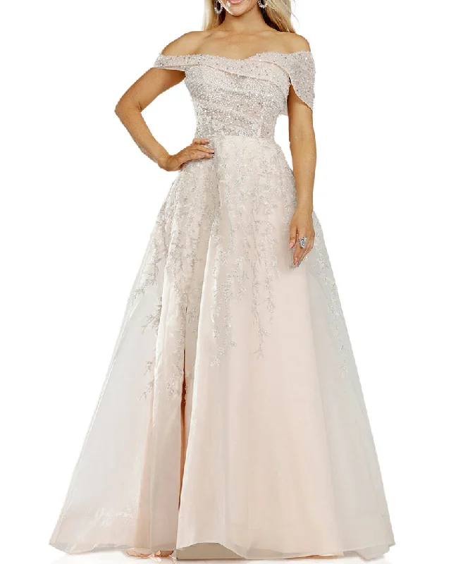 Incredible Offers Terani Off Shoulder Dress