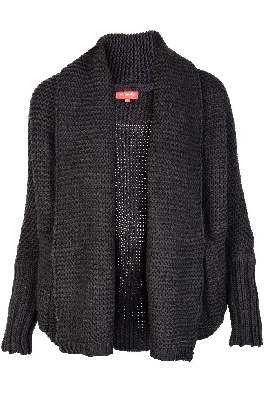 Clearance Event SHANTI Brown Wool Cardigan