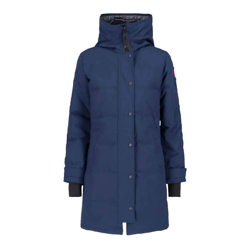 Exclusive Access Canada Goose Women's Shelburne Parka in Atlantic Blue