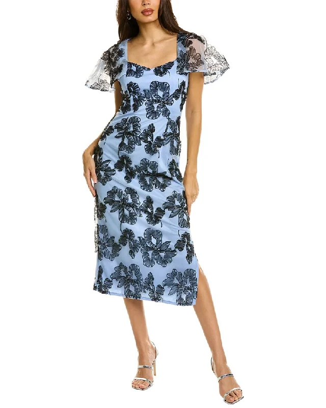 Price Rollback JS Collections Sabrina Midi Dress