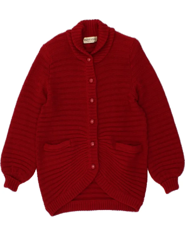 Exclusive Offers VINTAGE Womens Longline Cardigan Sweater UK 12 Medium Red