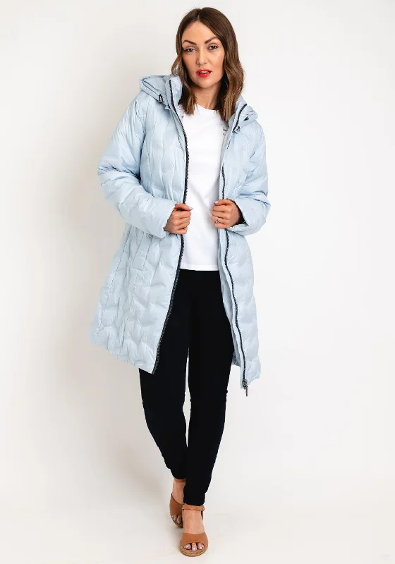 Great Bargains Etage Real Down Recycled Puffer Jacket, Light Blue