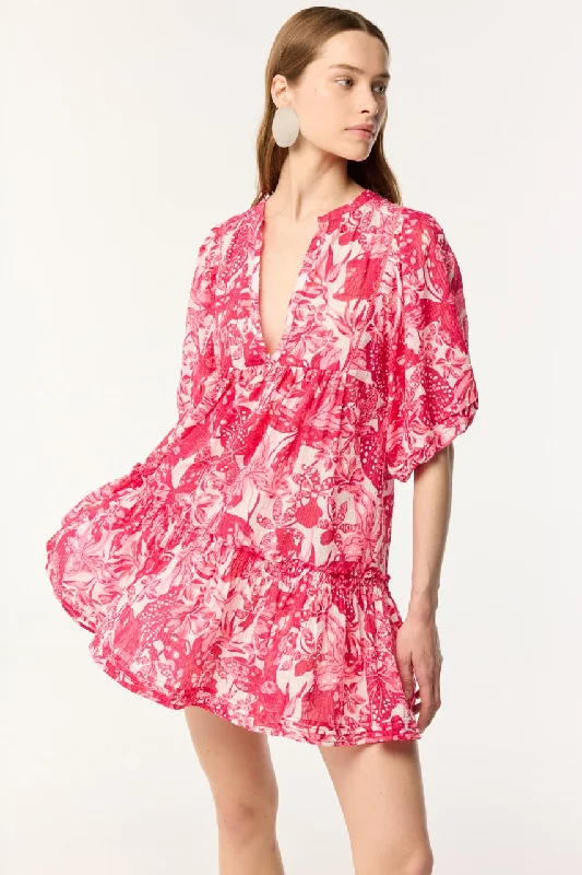 Major Savings Mini Dress Aria - Pink Jengel