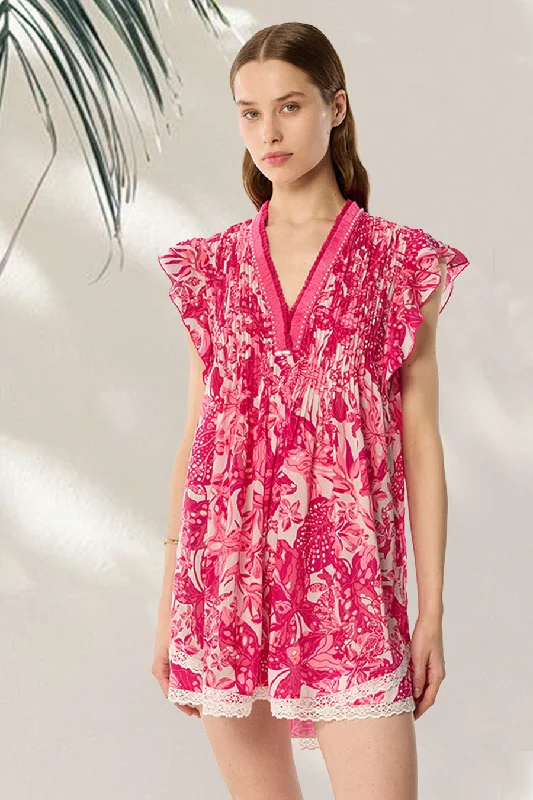 Deal of the Week Mini Dress Sasha - Pink Jengel
