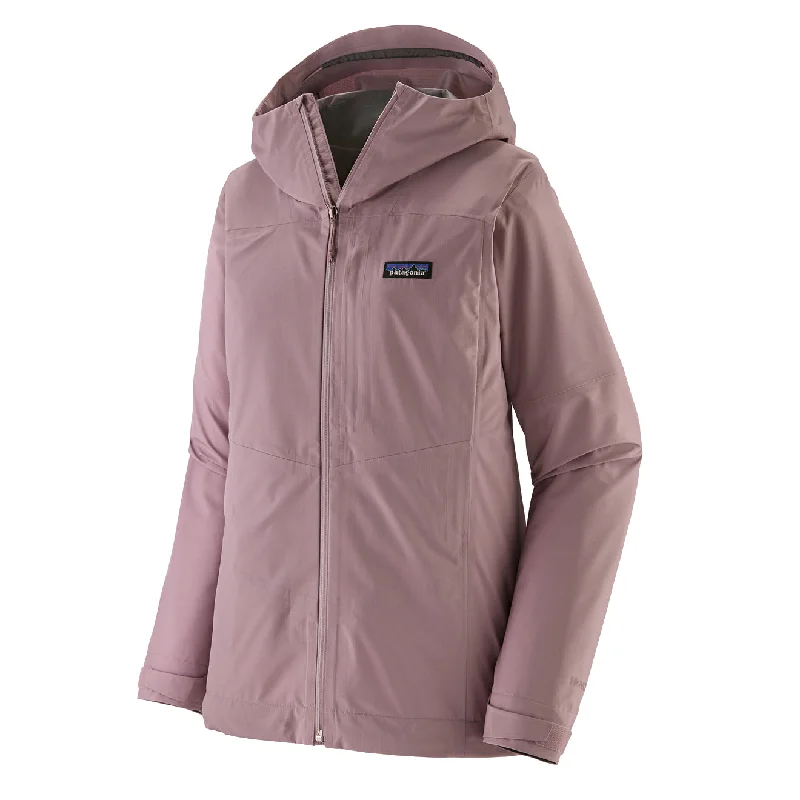Huge Discounts Patagonia Womens Boulder Fork Rain Jacket Stormy Mauve