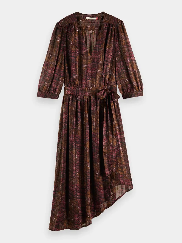 Bargain Bin V-neck midi dress