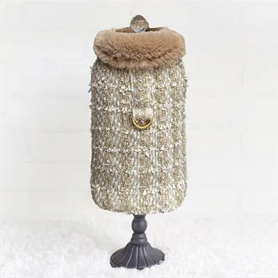 Mega Sale Annabella Dog Coat: Gold Ore