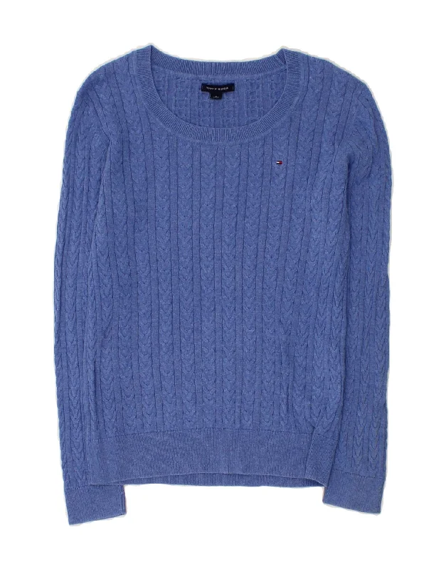 Lowest Prices TOMMY HILFIGER Womens Boat Neck Jumper Sweater UK 12 Medium Blue Cotton Lowest Prices TOMMY HILFIGER Womens Boat Neck Jumper Sweater UK 12 Medium Blue Cotton